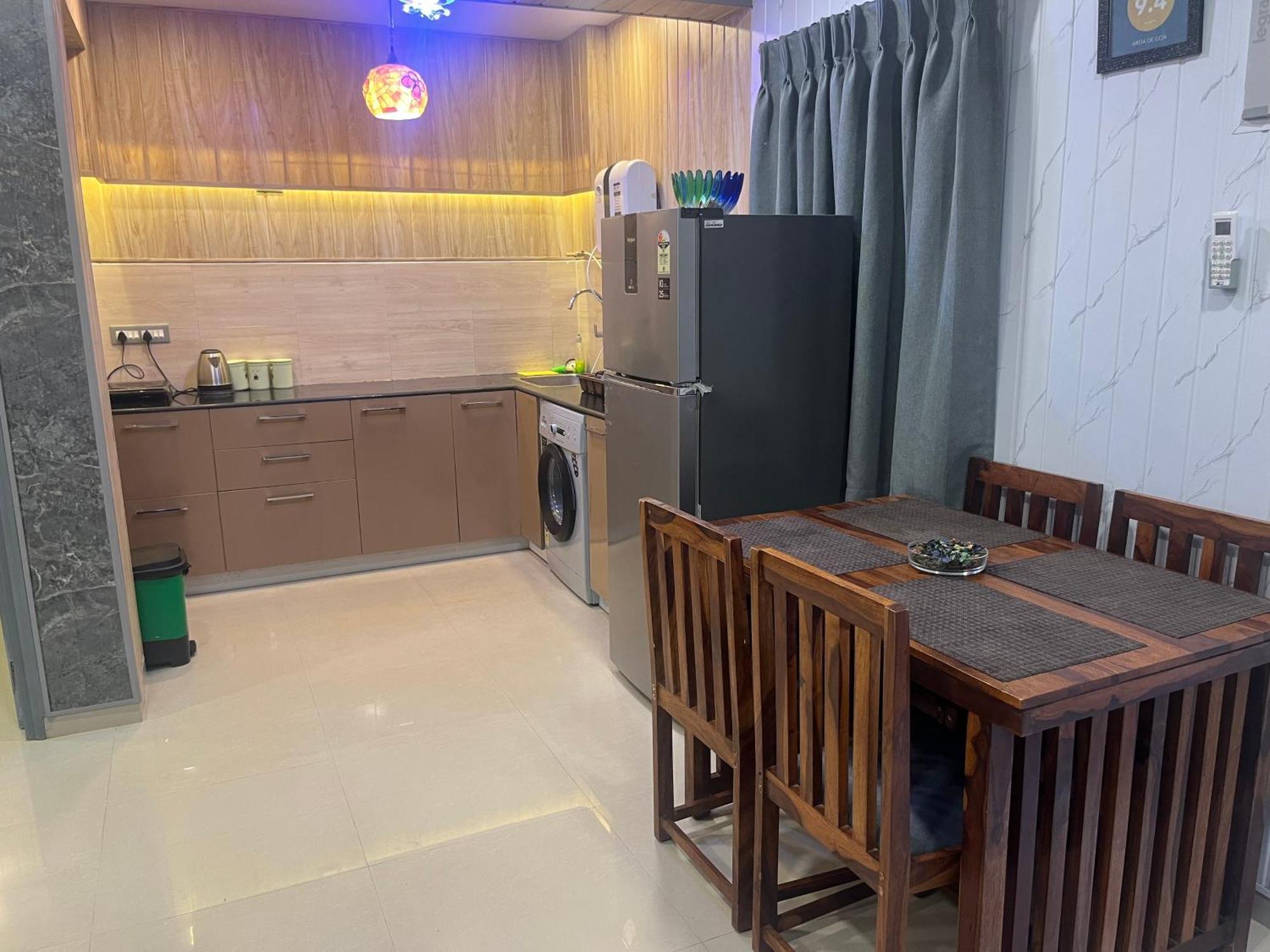 Areia De Goa, Comfort Stay Apartment Near Baga Beach エクステリア 写真